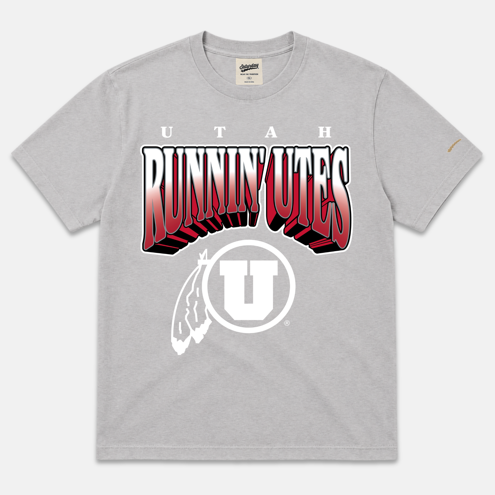 Vintage Utah Runnin' Utes Tee