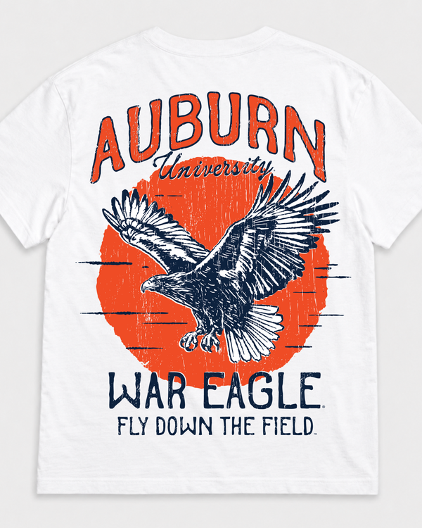 Auburn University "Fly Down The Field" Tee