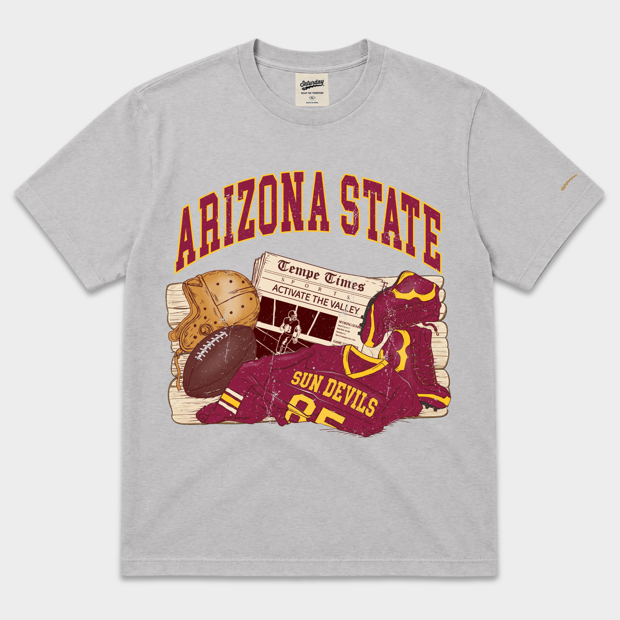 Arizona State Vintage Newspaper Tee