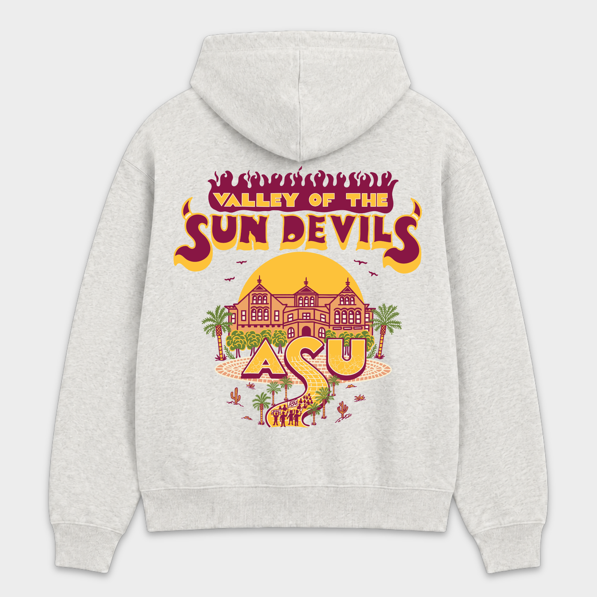 ASU "Valley Of The Sun Devils" Vintage Hoodie