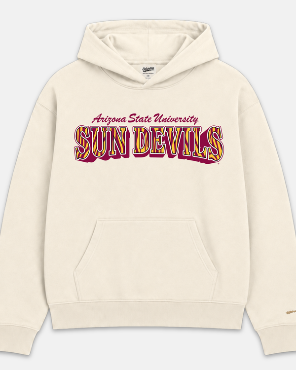ASU Sun Devils Vintage Striped Hoodie