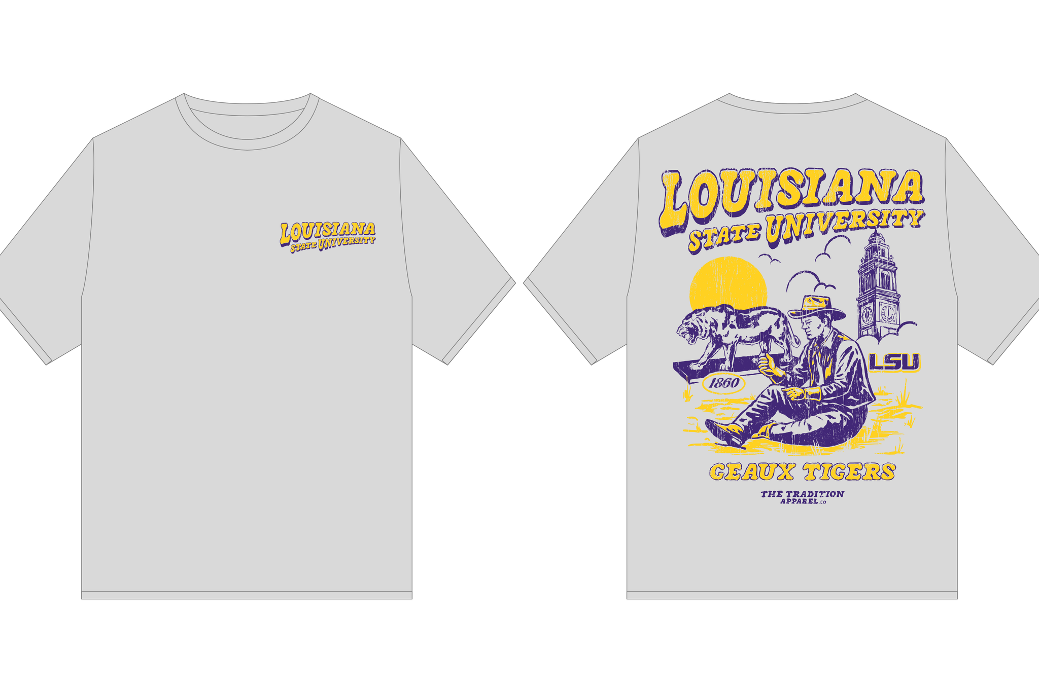 LSU "Western" Heavyweight Tee
