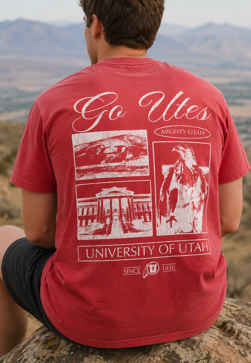 University of Utah Heritage Collection Tee