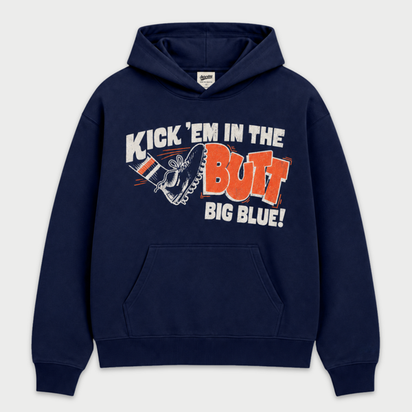 Vintage Auburn "Kick 'Em" Hoodie