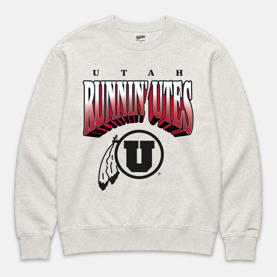 Vintage Runnin' Utes Crewneck