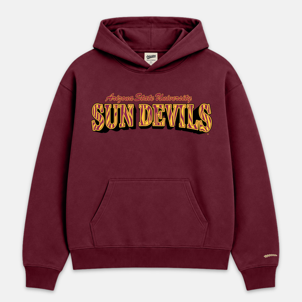 ASU Sun Devils Vintage Striped Hoodie