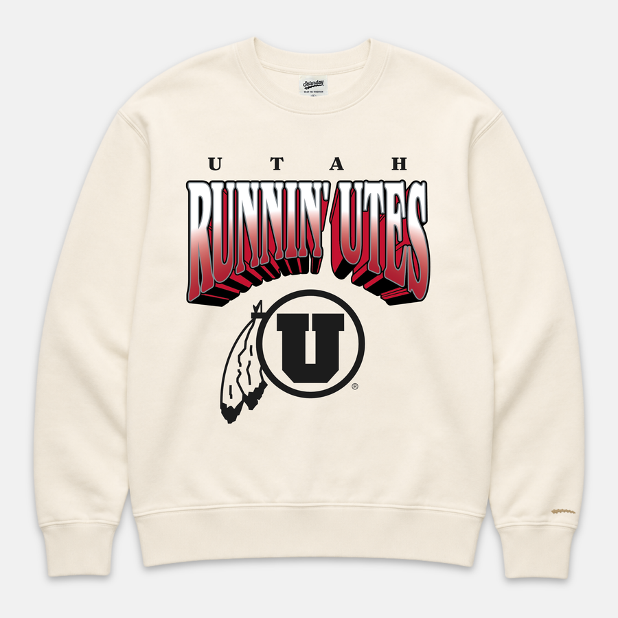 Vintage Runnin' Utes Crewneck