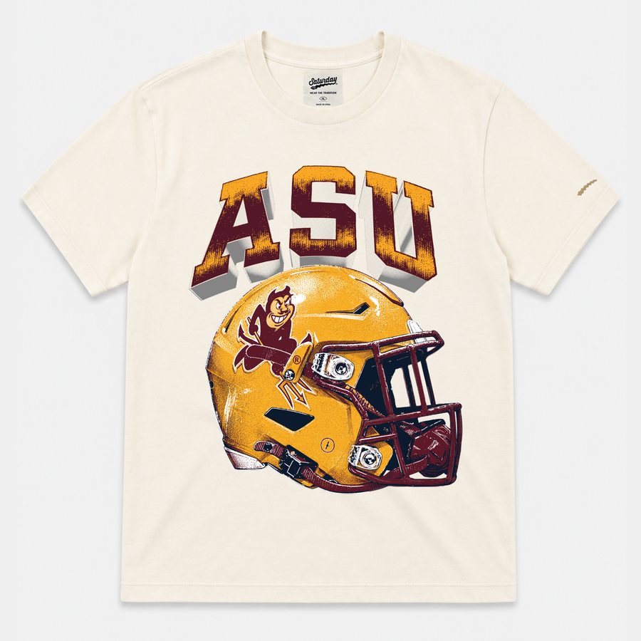 ASU Vintage Helmet Tee