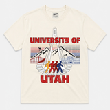 University of Utah "Retrowave" Vintage Heavyweight Tee