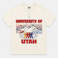 University of Utah "Retrowave" Vintage Heavyweight Tee