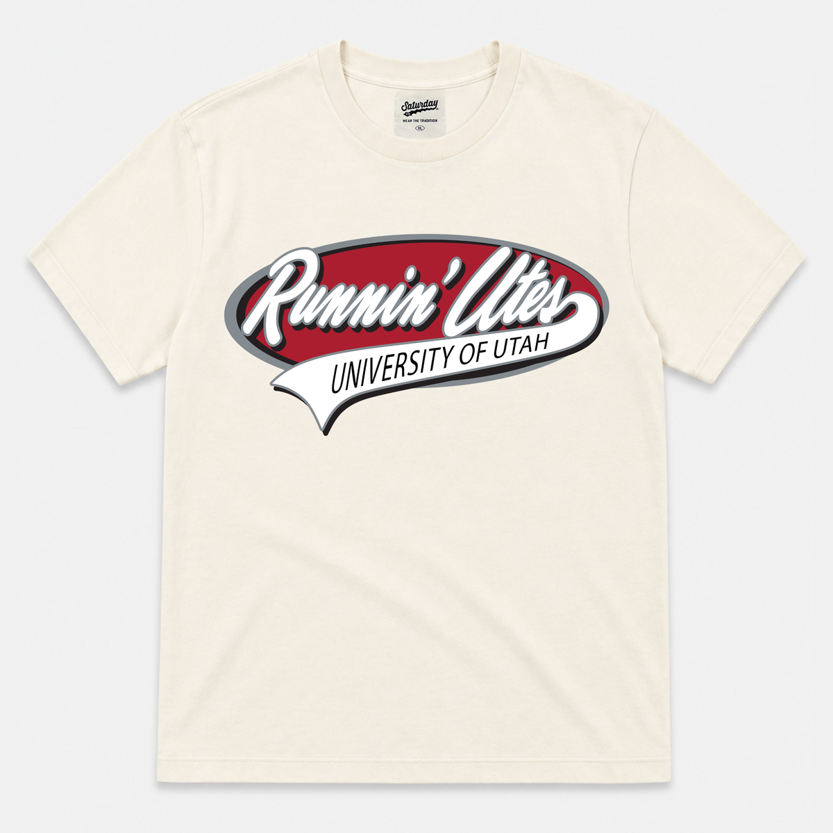 University of Utah "Runnin' Utes" Classic Script Tee