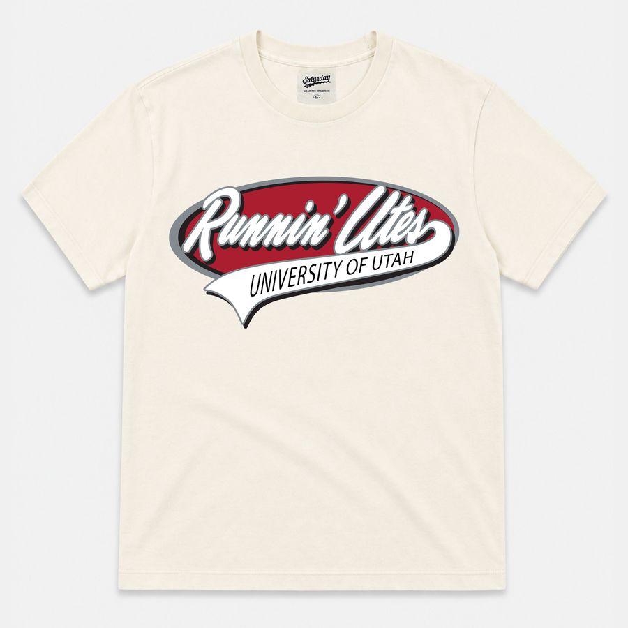 University of Utah "Runnin' Utes" Classic Script Tee