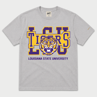 Vintage LSU Tigers Block Heavyweight Tee