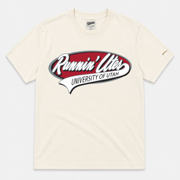 University of Utah "Runnin' Utes" Heavyweight Tee