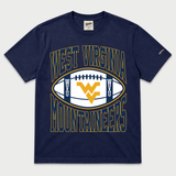 WVU Vintage Football Heavyweight Tee