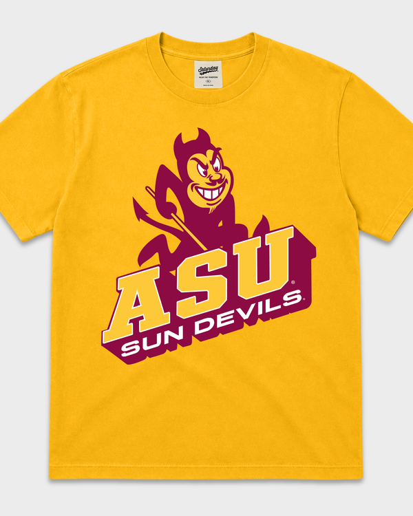 Vintage ASU Sun Devils Block Heavyweight Tee