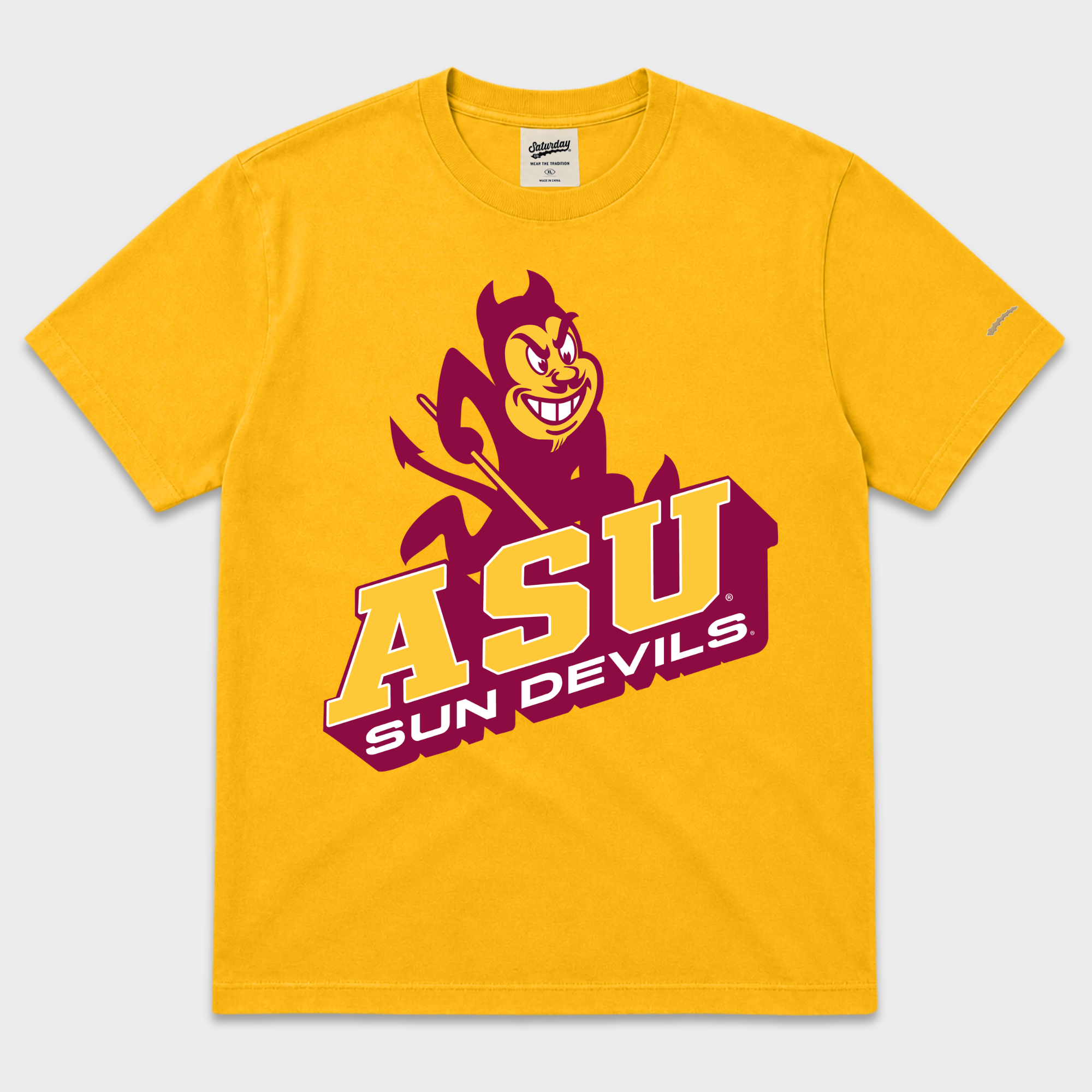 Vintage ASU Sun Devils Block Heavyweight Tee