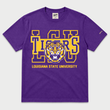 Vintage LSU Tigers Block Heavyweight Tee
