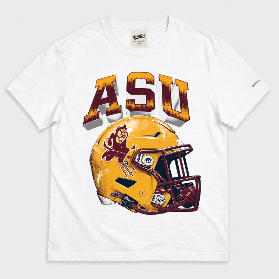 ASU Vintage Helmet Tee
