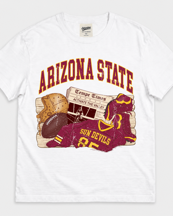 Arizona State Vintage Newspaper Tee
