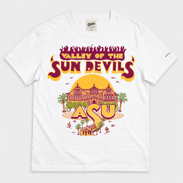 ASU "Valley Of The Sun Devils" Vintage Tee
