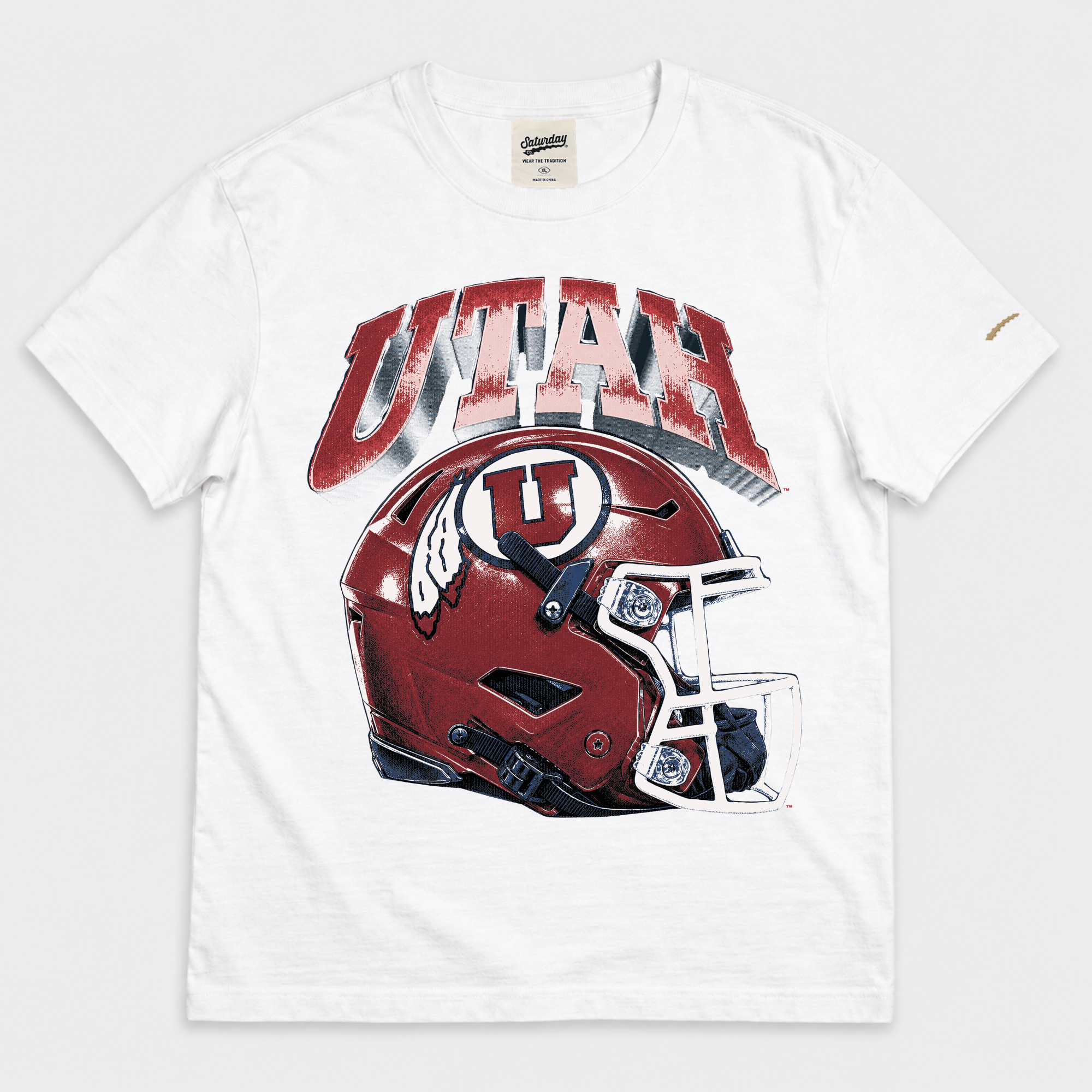 Utah Vintage Helmet Tee