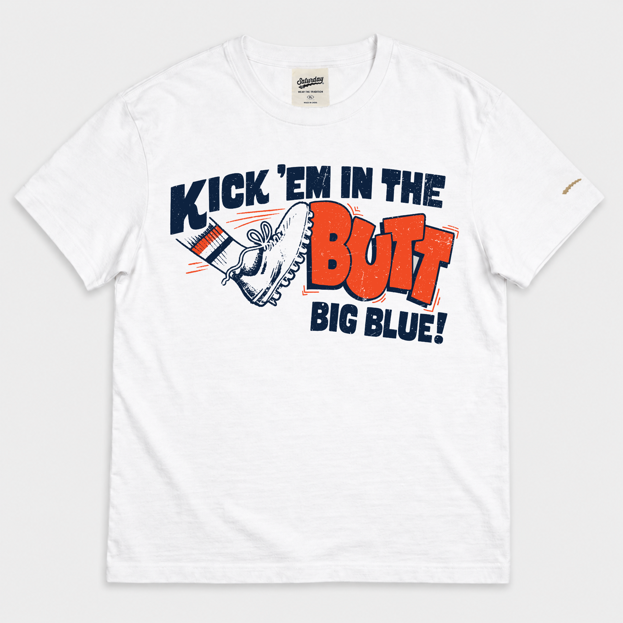Vintage Auburn "Kick 'Em" Tee