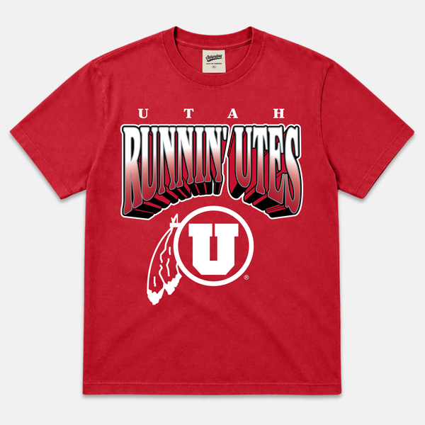 Vintage Utah Runnin' Utes Tee
