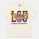 Vintage LSU Tigers Block Heavyweight Tee
