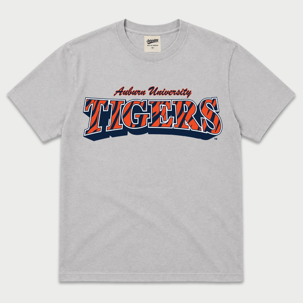 Auburn Tigers "Vintage Stripes" Heavyweight Tee