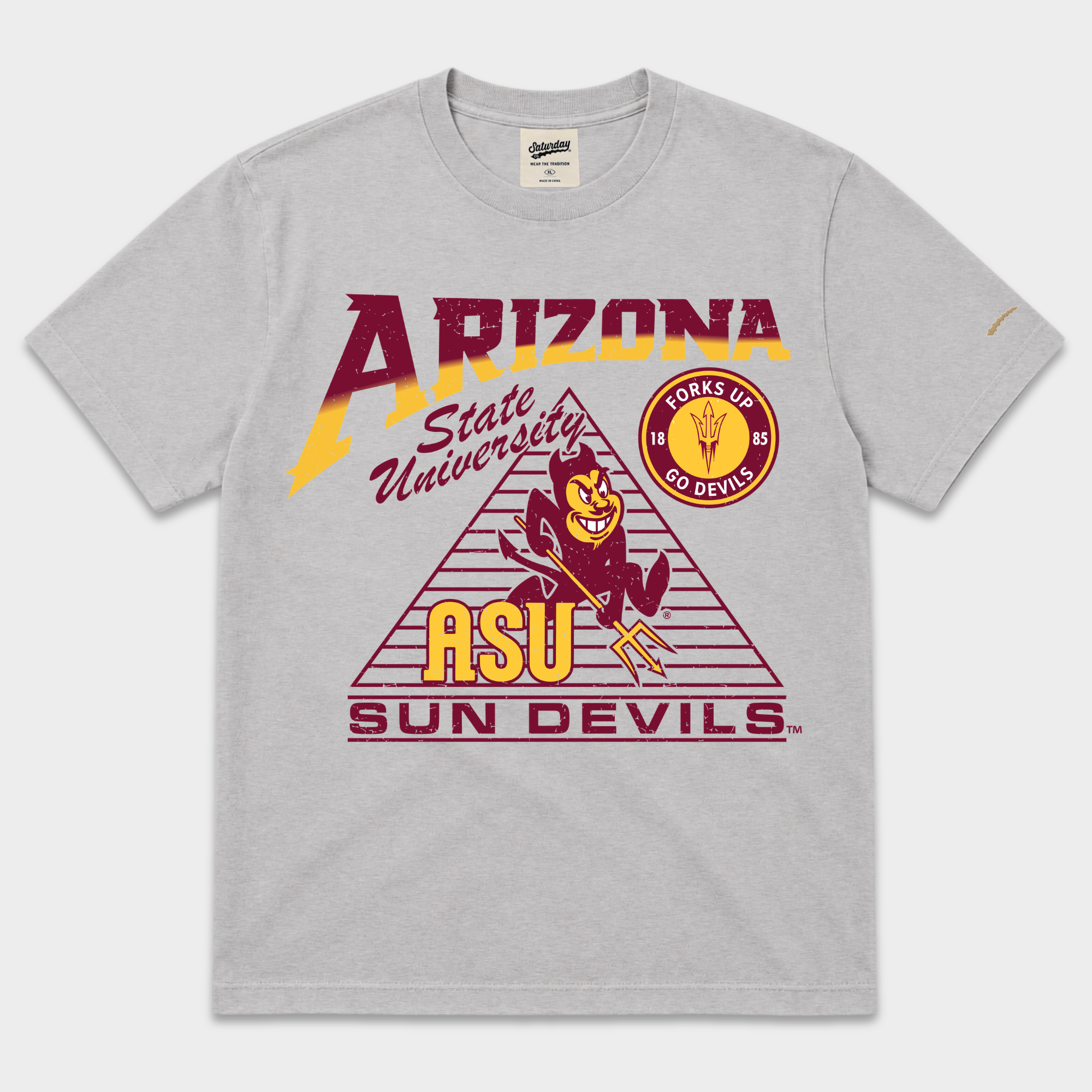 Vintage ASU Sun Devils Pyramid Tee
