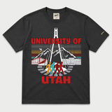 University of Utah "Retrowave" Vintage Heavyweight Tee