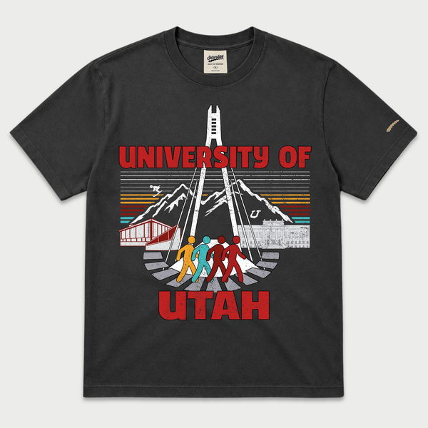 University of Utah "Retrowave" Vintage Heavyweight Tee