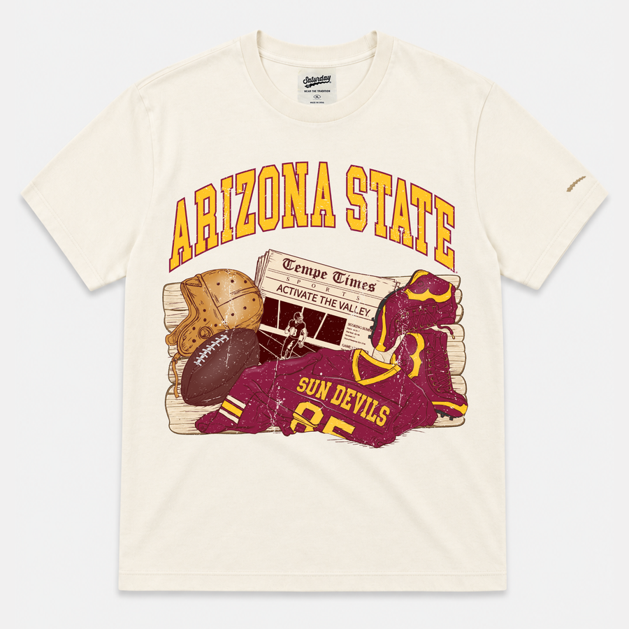 Arizona State Vintage Newspaper Tee