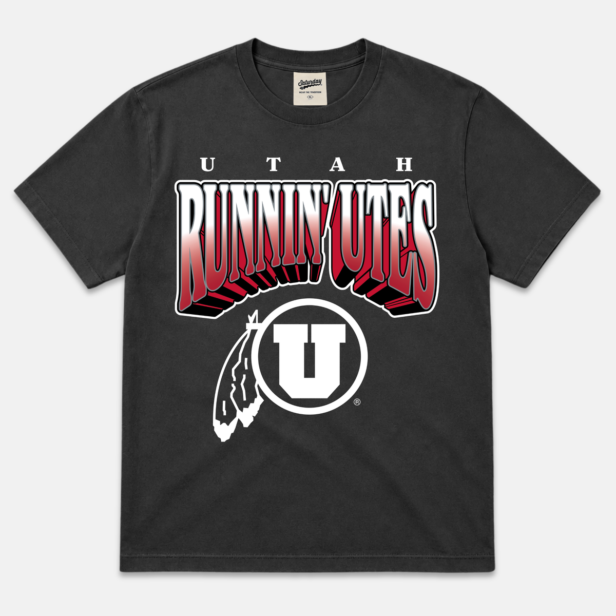 Vintage Utah Runnin' Utes Tee
