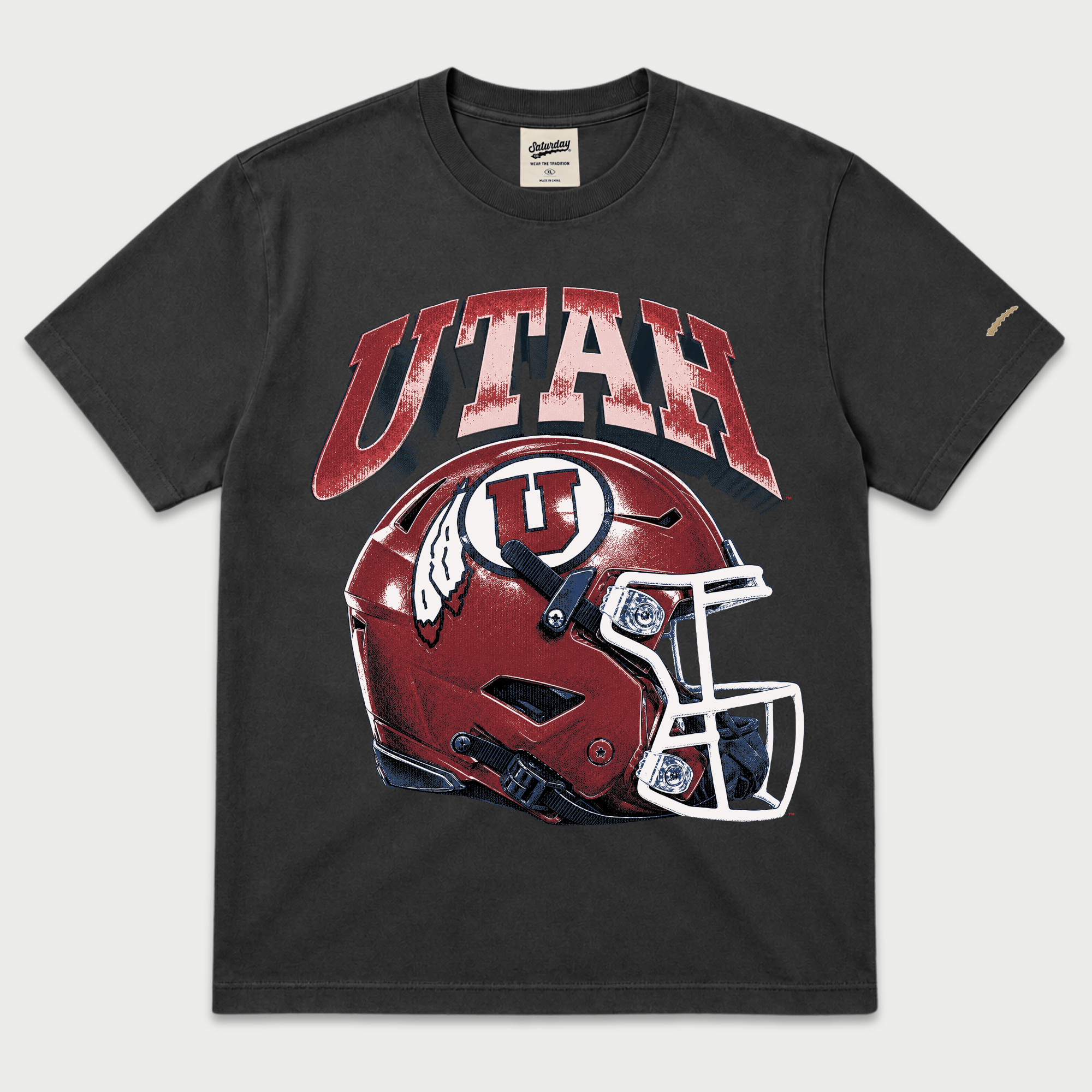 Utah Vintage Helmet Tee