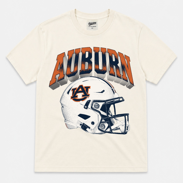 Auburn Vintage Helmet Tee