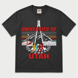 University of Utah "Retrowave" Vintage Heavyweight Tee