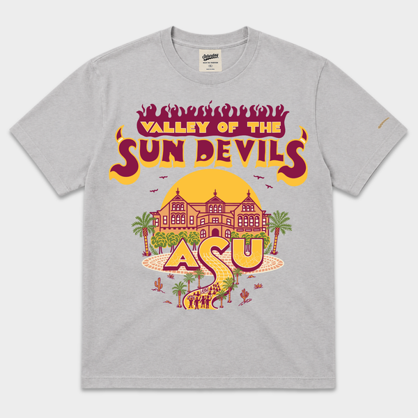 ASU "Valley Of The Sun Devils" Vintage Tee