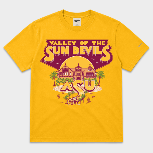 ASU "Valley Of The Sun Devils" Vintage Tee