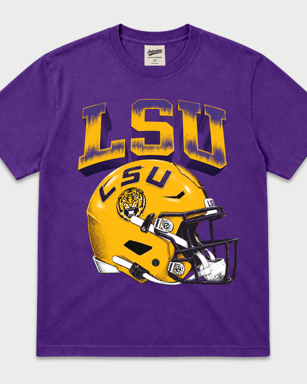 LSU Vintage Helmet Tee