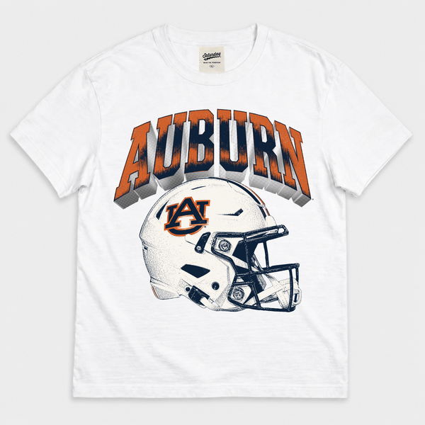 Auburn Vintage Helmet Tee