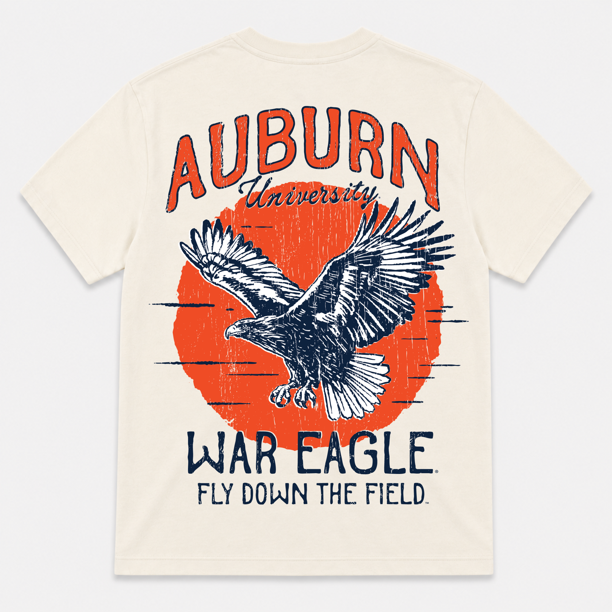 Auburn University "Fly Down The Field" Tee