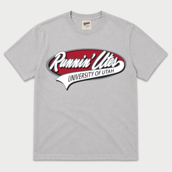 University of Utah "Runnin' Utes" Classic Script Tee
