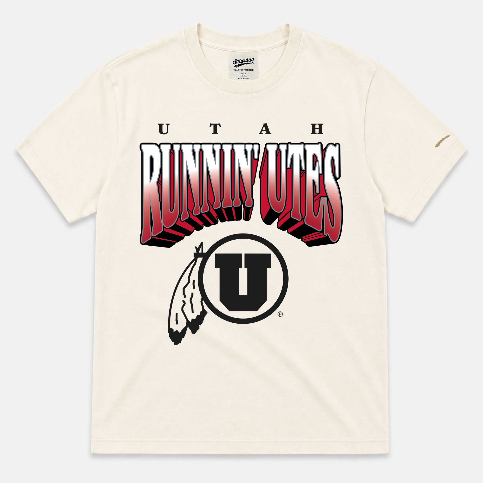 Vintage Utah Runnin' Utes Tee