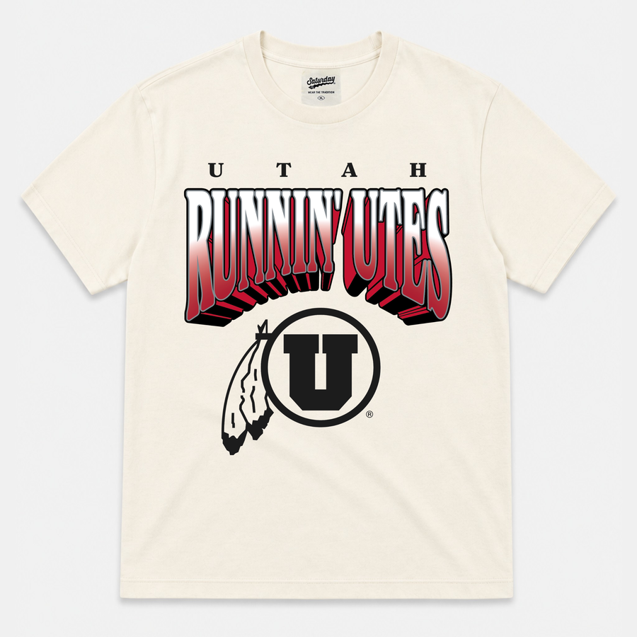 Vintage Utah Runnin' Utes Tee