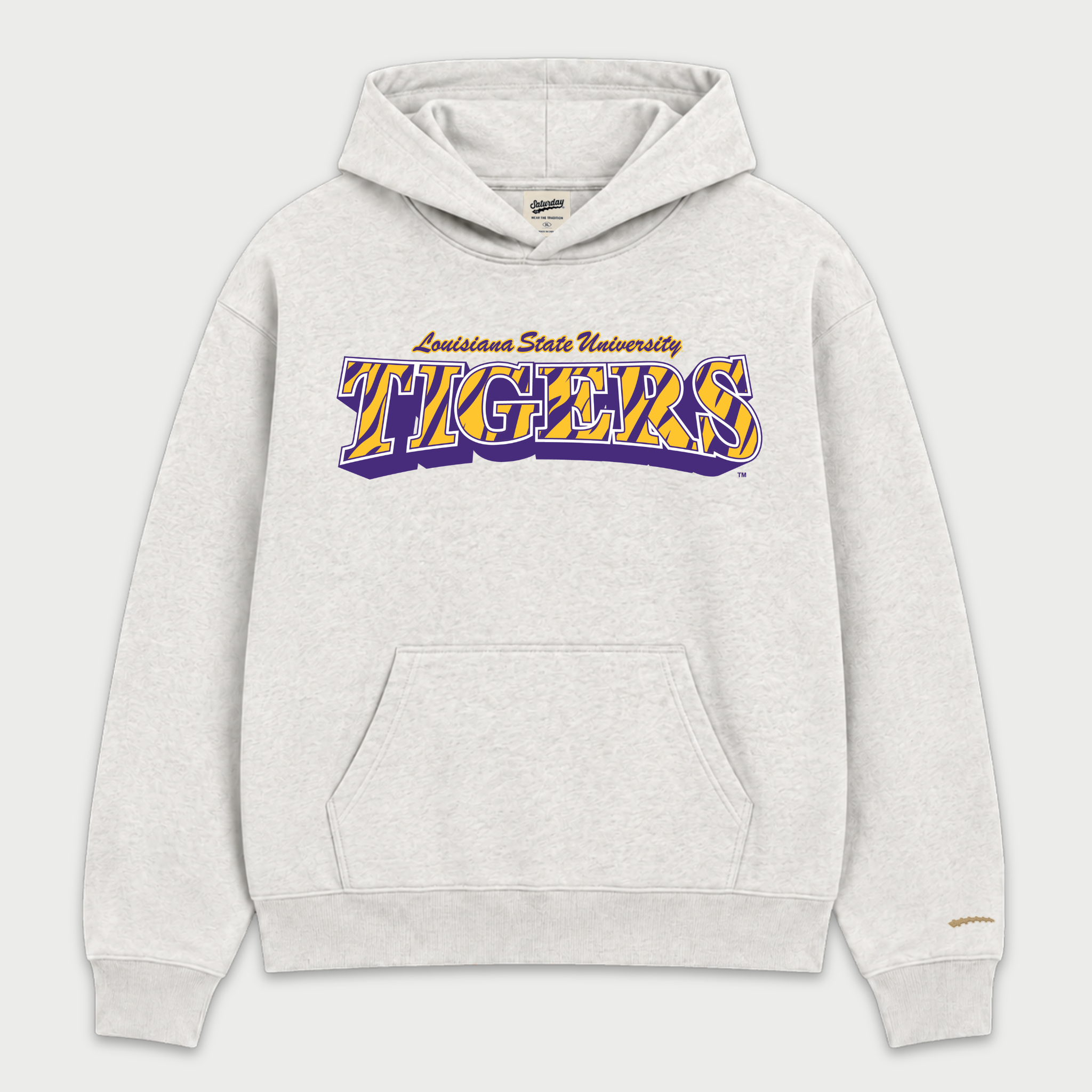 LSU Tigers "Vintage Stripes" Hoodie