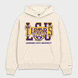 Vintage LSU Tigers Block Hoodie