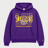 Vintage LSU Tigers Block Hoodie