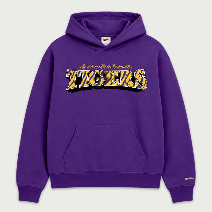 LSU Tigers "Vintage Stripes" Hoodie